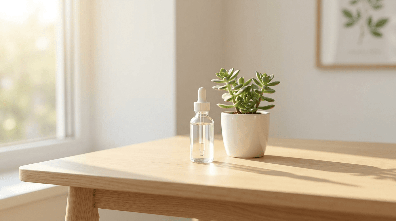 Peaceful wellness setting